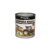 Vopsea email anticoroziva 3 in 1 alb polar 1K pe baza de solvent direct pe rugina interior si exterior 1L Cod: BK89060