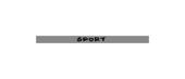 Abtibild parasolar SPORT parbriz/luneta diverse culori Cod: DZ-PRS-SP - Negru DZ-PRS-SP01
