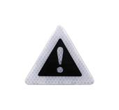 Abtibild reflectorizant triunghi diverse culori Cod:TZ-003 - Verde