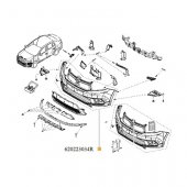 BARA FATA LOGAN  II FACELIFT 223233R