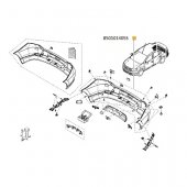 BARA SPATE LOGAN  II FACELIFT 2016-2020  108569S