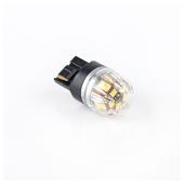 Bec o faza  T20 7440 W21W 15SMD 2835 12V CANBUS  nonpolar 320 lumen  Lumina galbena  Cod:SPT15-7440-Y