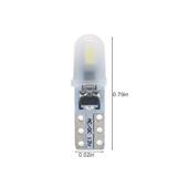 Set 2 becuri  T5 2LED-3014 12V CANBUS nonpolar 40 lumen - JSUN32-Albastru