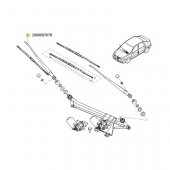 BRAT STERGATOR PARBRIZ PASAGER  68767R