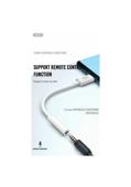 Cablu adaptor USB Type-c la jack 3,5mm Cod:XO-NBR161