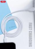Cablu pentru incarcare 2.1A Micro USB  2 metri  COD: XO-NB103B