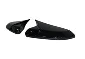 Capace oglinda tip BATMAN compatibile cu Honda Civic FC5 - FK7 2016-2021 negru lucios Cod:BAT10032