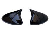 Capace oglinda tip BATMAN compatibile Opel INSIGNIA  2017-2021 negru lucios BAT10054