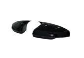 Capace oglinda tip BATMAN compatibile Volkswagen Polo MK6 2018-2021 negru lucios BAT10096