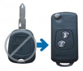 Carcasa telecomanda compatibila Peugeot 026-53