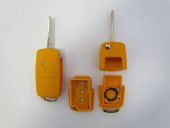 Carcasa telecomanda compatibila VW 9002C GALBENA