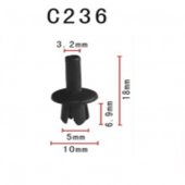 Clipsuri plastic Model C236   