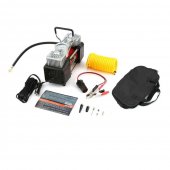 Compresor aer cu doua pistoane si manometru 8068