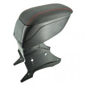 Cotiera universala neagra + cusatura rosie
