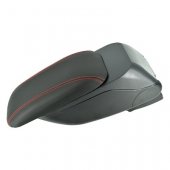 Cotiera universala neagra + cusatura rosie