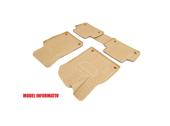 Covoare cauciuc tavita Bej compatibile BMW X5 E53 1999-2007 Cod: 3D 62403B​​​​​ / A10