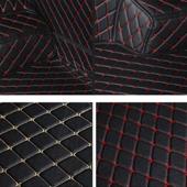 Covorase auto LUX PIELE 5D Audi A8 D4 2010-2017 caroserie lunga ( 5D-040 cusatura bej )