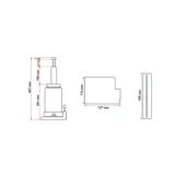 Cric hidraulic 12 tone 210mm Cod: BK82107 /DISCRH12