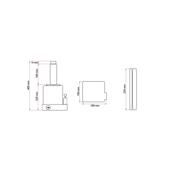 Cric hidraulic tip piston, sarcina maxima suportata 20T Cod: BK82109
