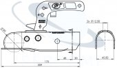 CUPLA REMORCA S.750KG 750B SPP