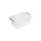 Cutie depozitare 7.5L cu capac din plastic, transparenta 220x340x140mm Cod: DISLK03