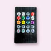 Fir neon cu LED RGB conectare mufa USB si telecomanda 9 metri Cod:FIR-RGB1-9TL
