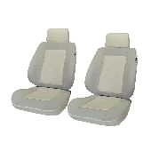 HUSE SCAUN FATA LUX BEJ - SET 2 BUC(dif.modele)