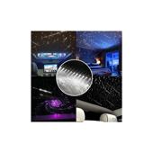 Kit fibra optica LED RGB+W plafon instelat cu efect meteorit (Stea Cazatoare) 760 fire ,3m 12V   Cod: HH-76023
