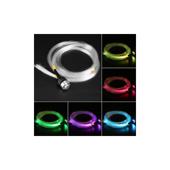 Kit fibra optica plafon instelat LED  RGB cu telecomanda si sursa de alimentare 0,75mm 295 fire 3 metri 12V  Cod: HH-2953