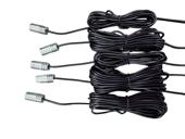 KIT FIR NEON LED RGB + BANDA LED RGB 22CM CU TELECOMANDA RF. SPT54ARW 12V