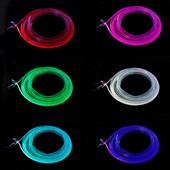 KIT FIR NEON LED RGB + BANDA LED RGB 22CM CU TELECOMANDA RF. SPT54ARW 12V
