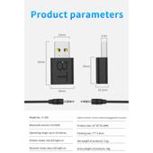 Kit receptor bluetooth 5.0  Cod: AUX660A