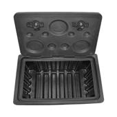 Lada pentru scule fara suport, din plastic negru 460x580x800 mm Cod: DISCK34