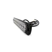 Lampa 12 LED profesionala stroboscopica lumina portocalie 12LED 12V-24V Cod: HH-12LEDBY