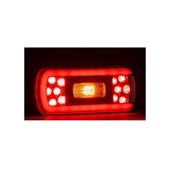 Lampa spate 220x100, 6 functii, cu ceata si numar, LED, FT-130PM Fristom