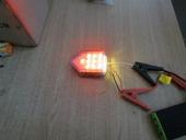 Lampa stop camion DF TRL001 cu sticla TRANSPARENTA LED 12v