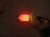 Lampa stop camion DF TRL001 cu sticla TRANSPARENTA LED 12v