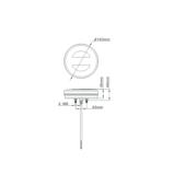 Lampa stop rotunda  camion LED cu semnalizare dinamica 12-24V Cod:SL-5020 - STANGA SL-5020-L