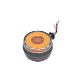 Lampa sub oglinda gabarit portocalie  lumina LED tip neon Cod: FR 0332