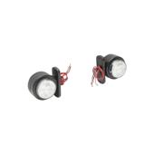 Lampi laterale de gabarit cu LED 12/24V, rosu-alb  Cod: BK69445
