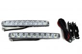 Lumini de zi DRL COB P9S lumina alba 12V