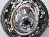 Lupe Bi-xenon Devil Eyes RED 2.5 inch 001R
