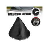 Manson schimbator viteze  piele ecologica  compatibil  Fiat 500/ 500C Cod:FXFIAT-18