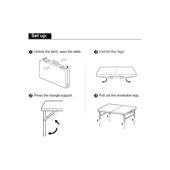 Masa plianta din aluminiu 120x60cm