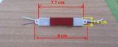 Modul 3 SMD 2835 24V lumina galbena