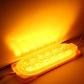Modul Stroboscop  12SMD DC 12V  480lumen Cod: JSUN10533-2835-2,4W - Rosu+Albastru