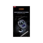 Modulator MP3 SMART cu functie handsfree auto Bluetooth si incarcator auto 18W 12V-24V Cod: XO-BCC05