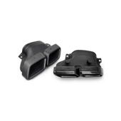 Ornament de toba compatibil Mercedes AMG GLC , GLE, Clasa C W205 W206,Clasa E,Clasa S -Carbon Lucios Cod:TY-H107