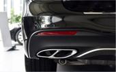 Ornament de toba compatibil Mercedes Clasa C w205 S205 pachet AMG -Negru Cod:TYH117BL