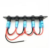 Panou 5 intrerupatoare  SPA32 12V 20A